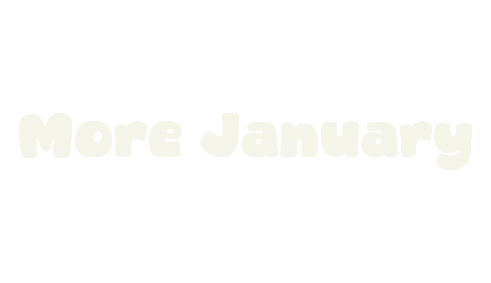 More January, display market font preview