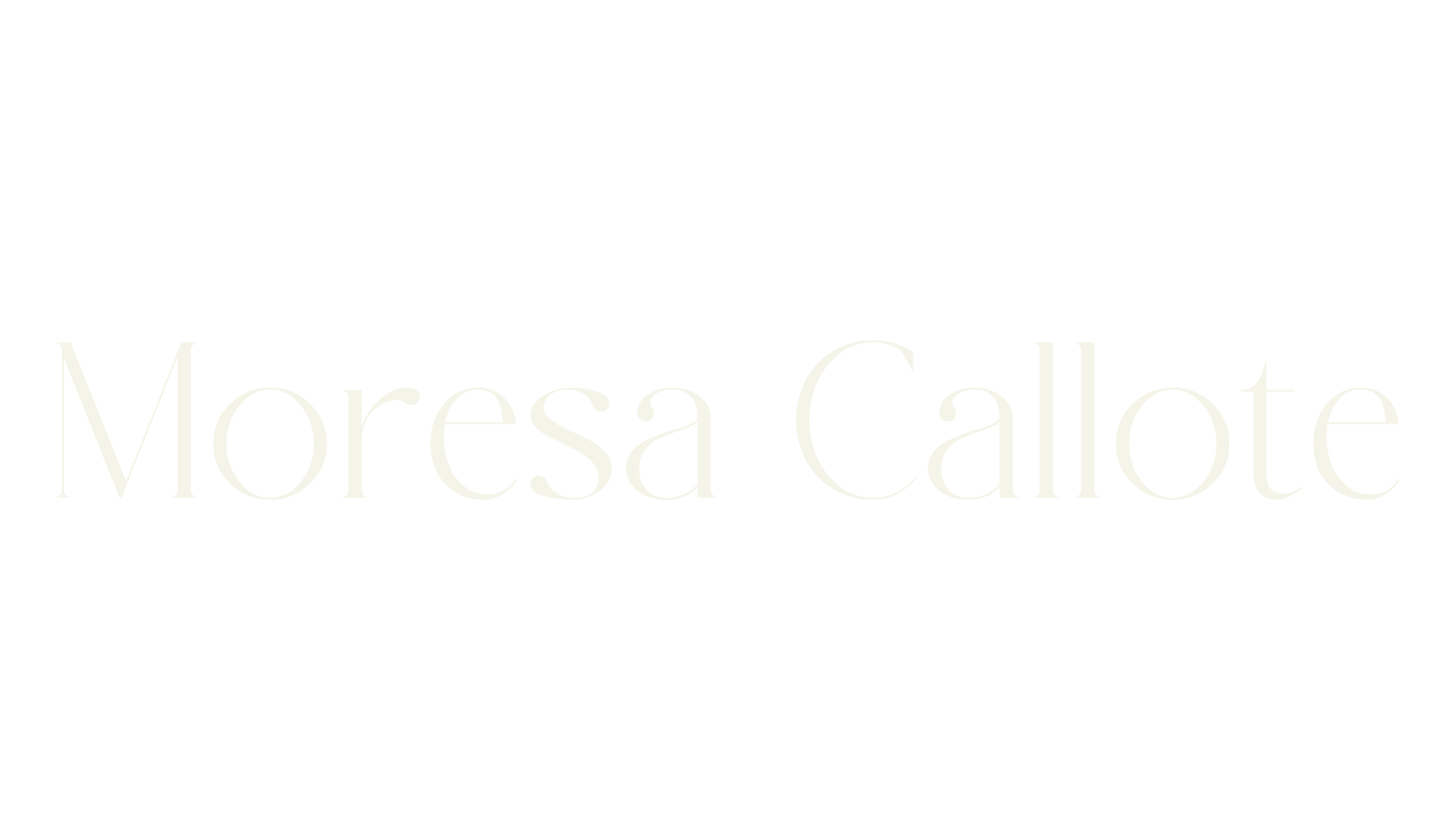 Moresa Callote, fancy font preview