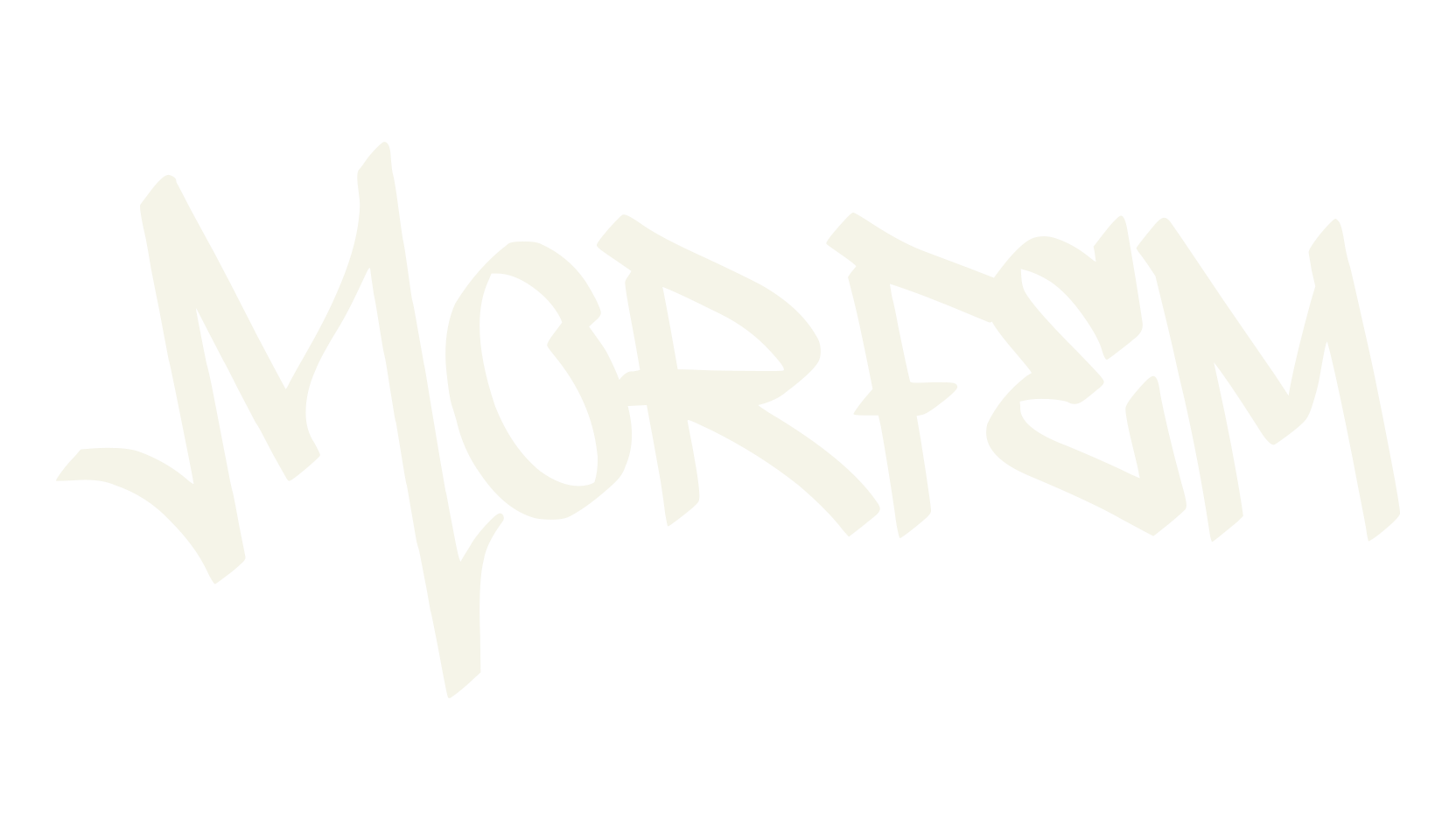 Morfem, graffiti font preview