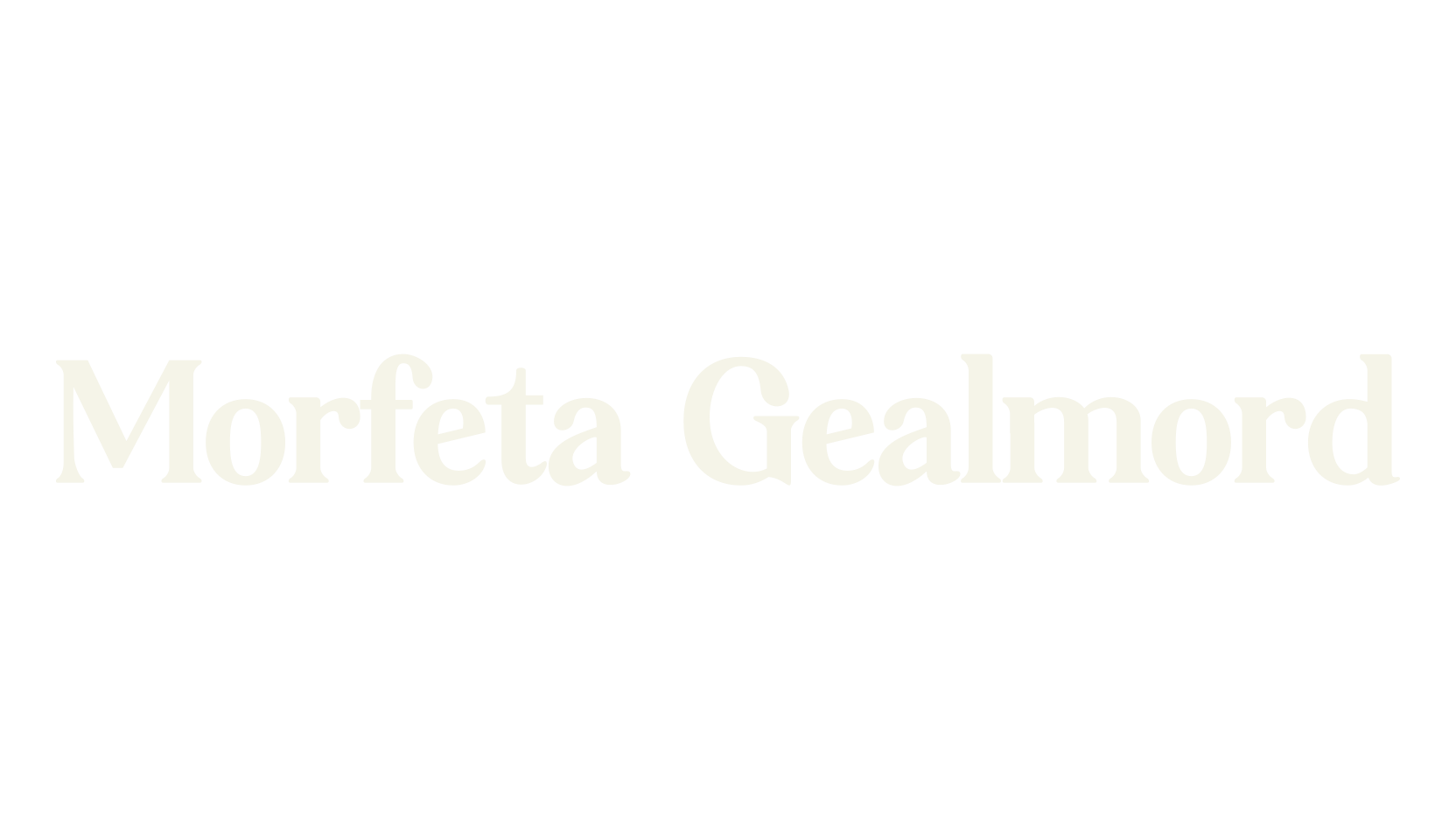 Morfeta Gealmord, serif font preview