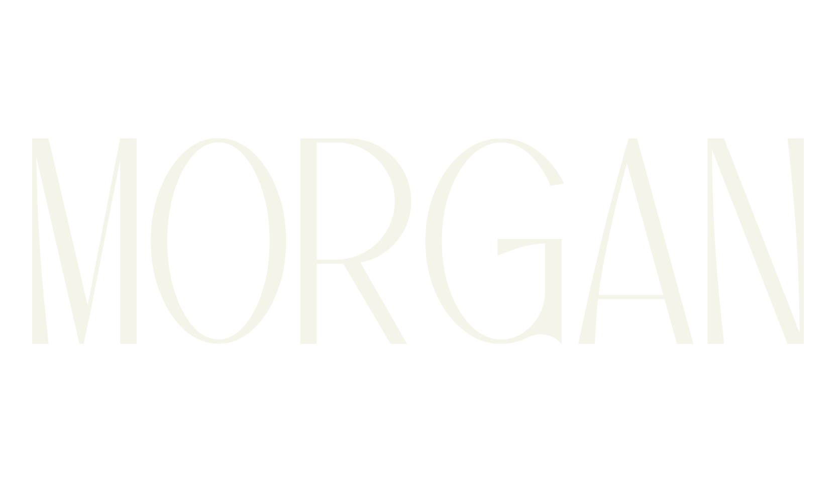 Morgan, sans font preview