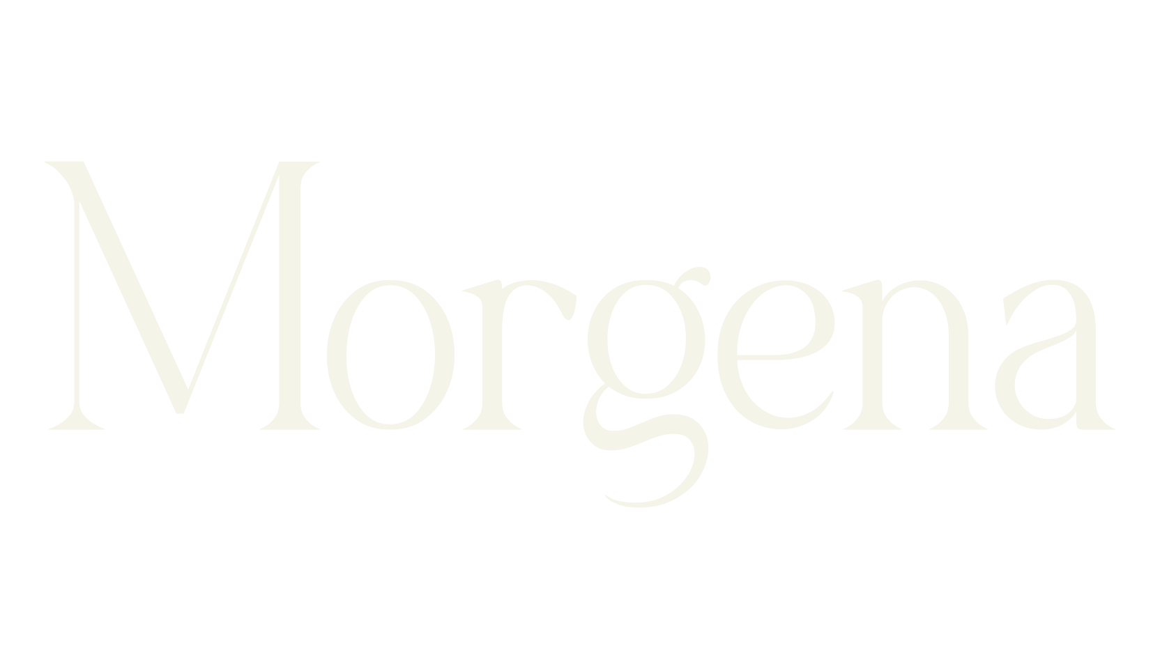 Morgena, typewriter font preview