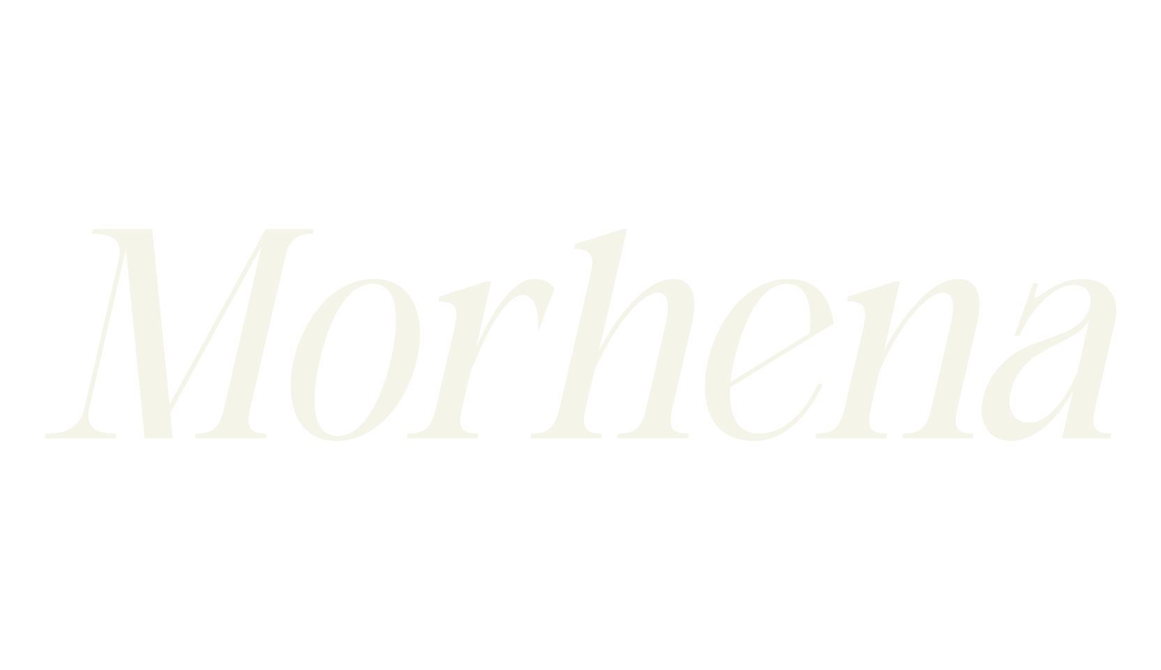 Morhena, thin font preview