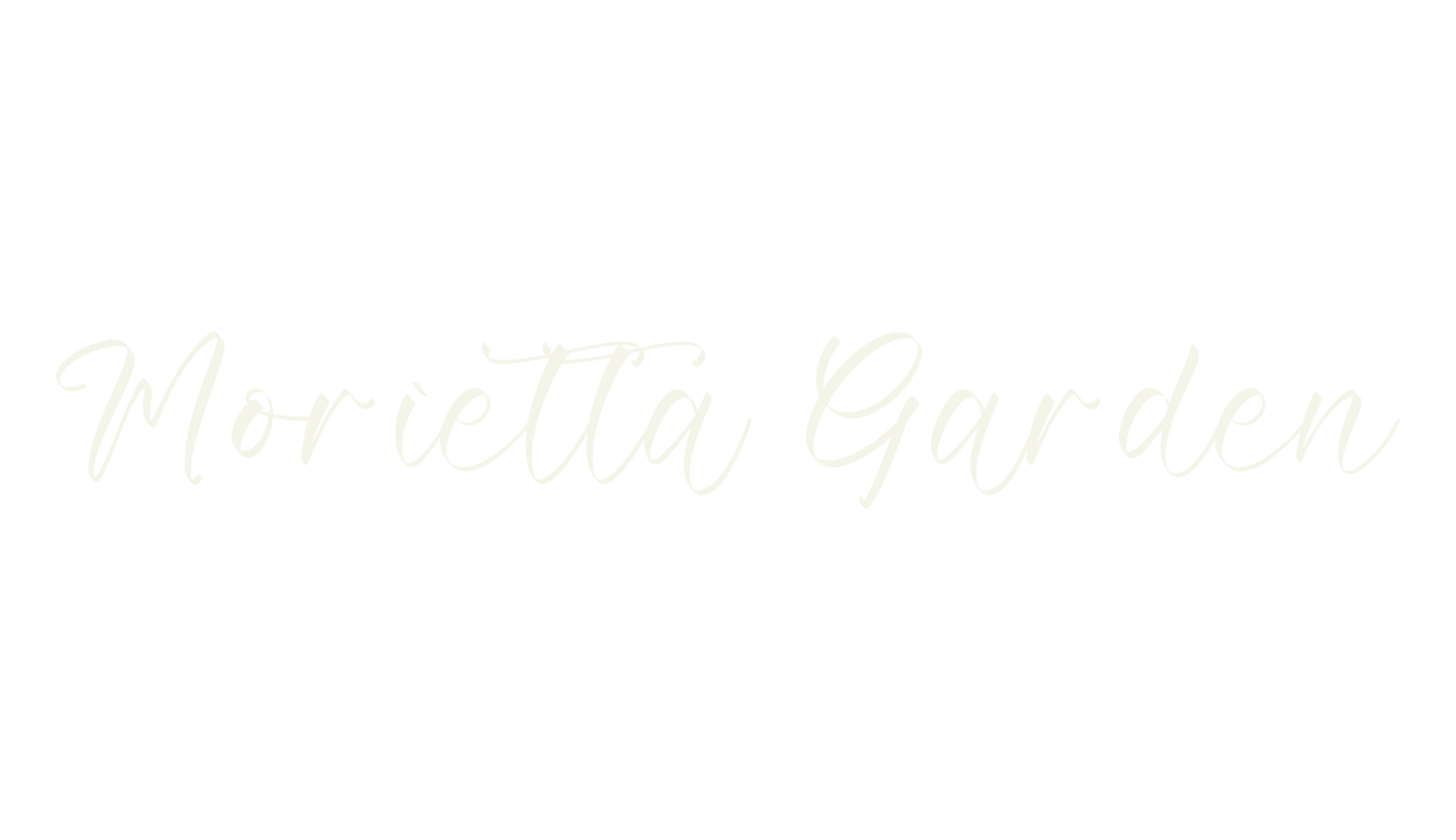 Morietta Garden, script font preview