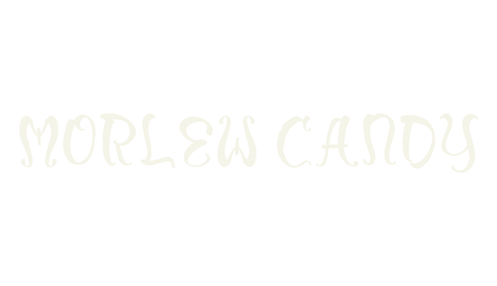 Morlew Candy, script font preview
