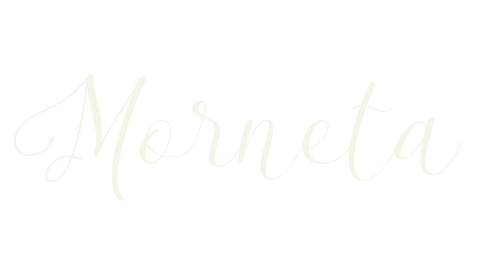 Morneta, wedding font preview