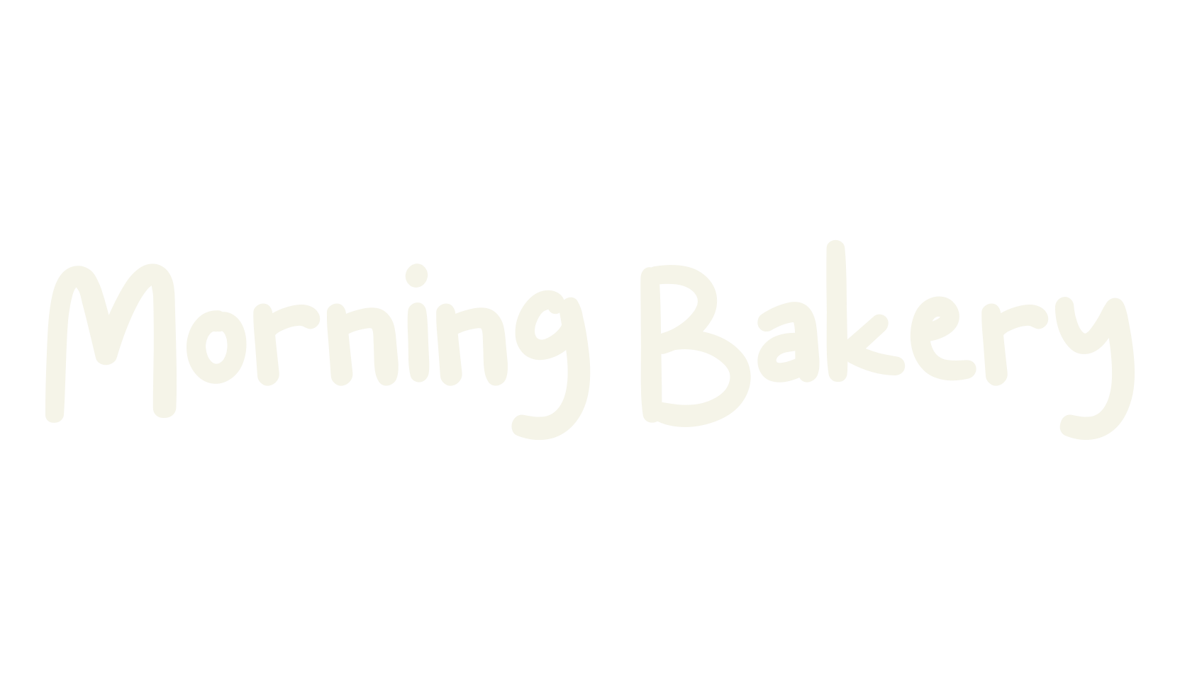 Morning Bakery, cafe font preview
