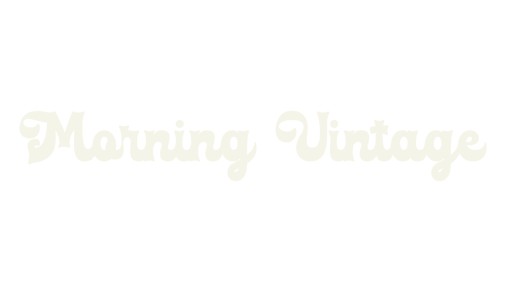 Morning Vintage, fashion script font preview