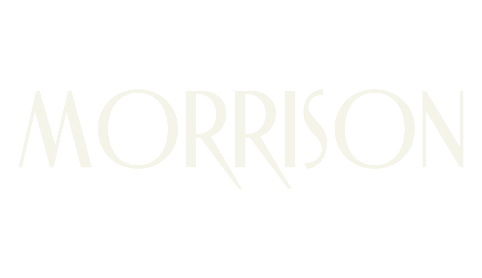 Morrison, sans serif font preview