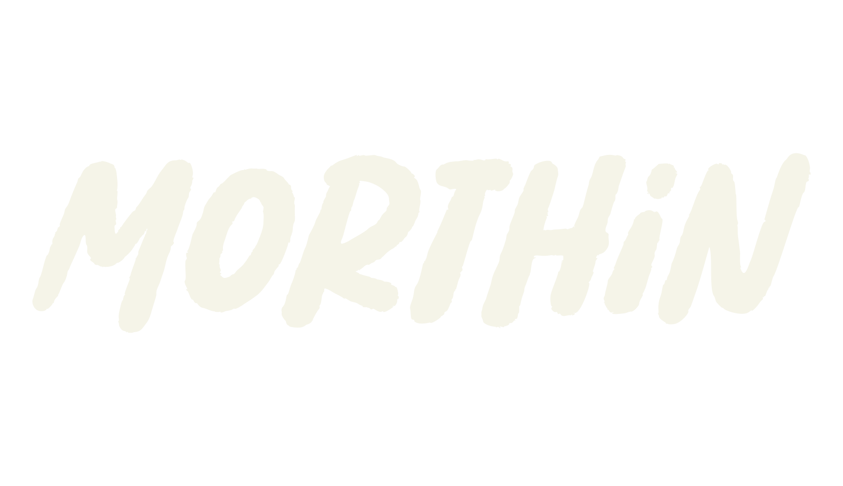 Morthin, handwriting font preview