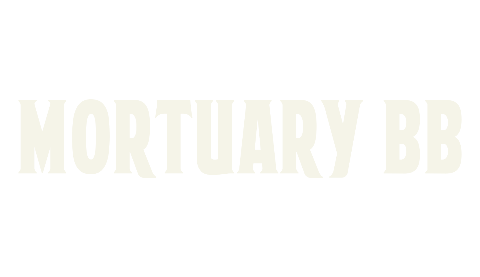 Mortuary BB, display market font preview