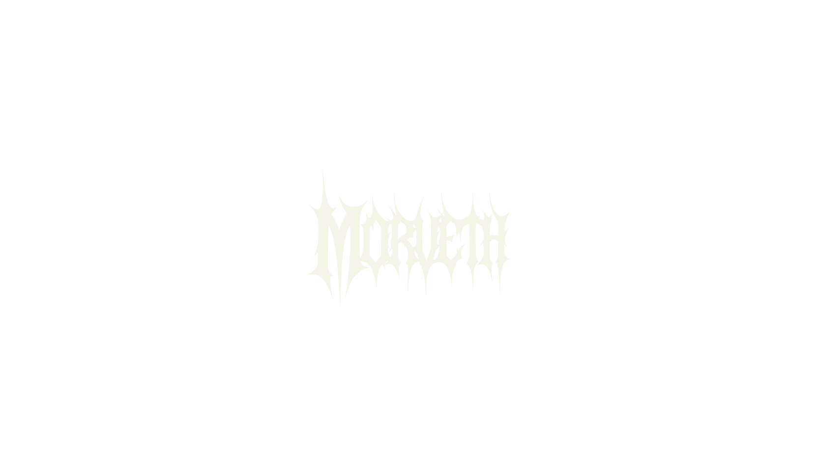 Morveth, death metal font preview