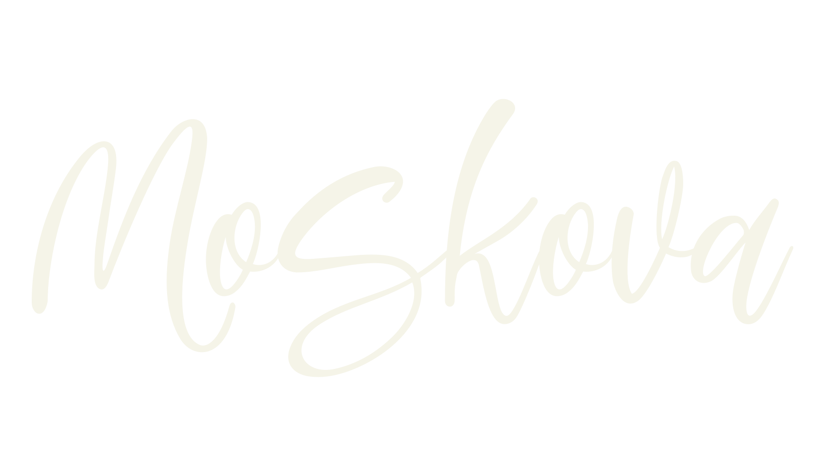 Moskova, hand lettering font preview