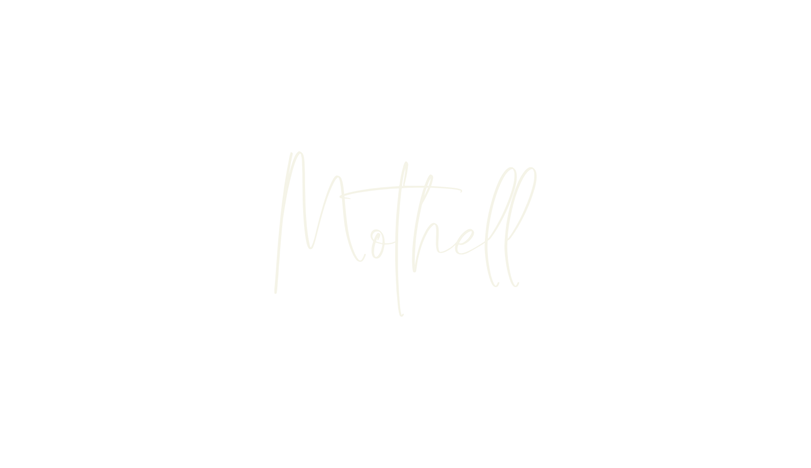 Mothell, script font preview