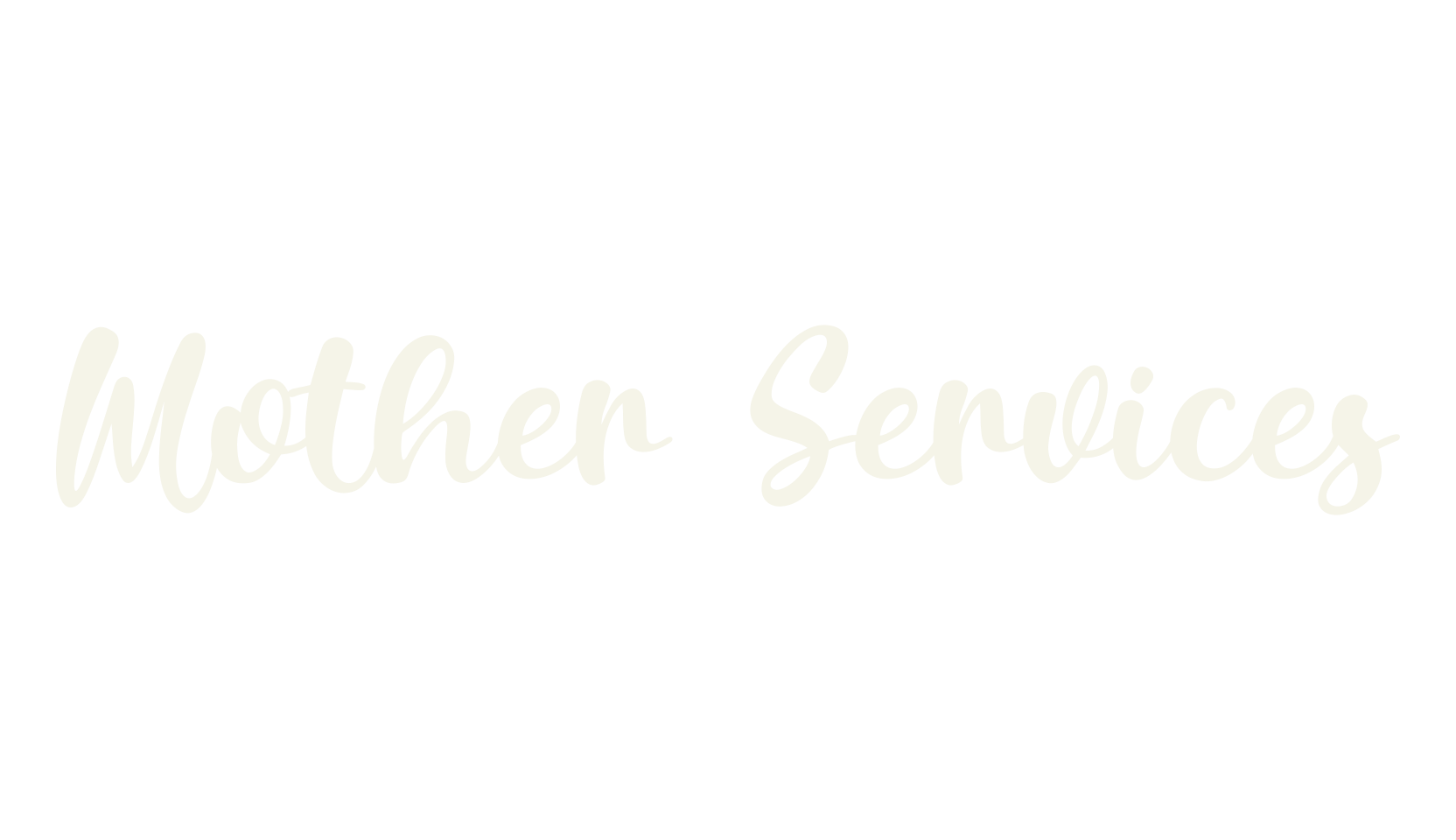 Mother Services, fashion sign font preview