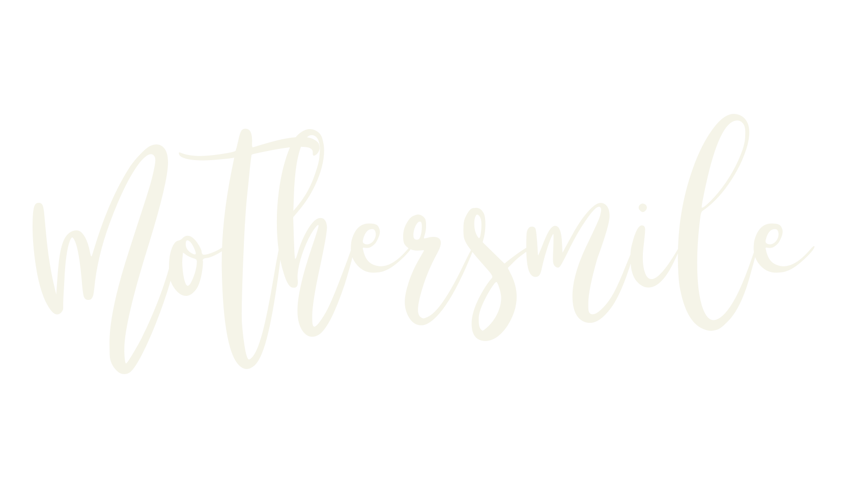 Mothersmile, calligraphy font preview