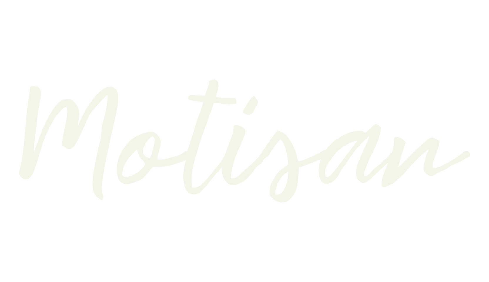Motisan, script font preview