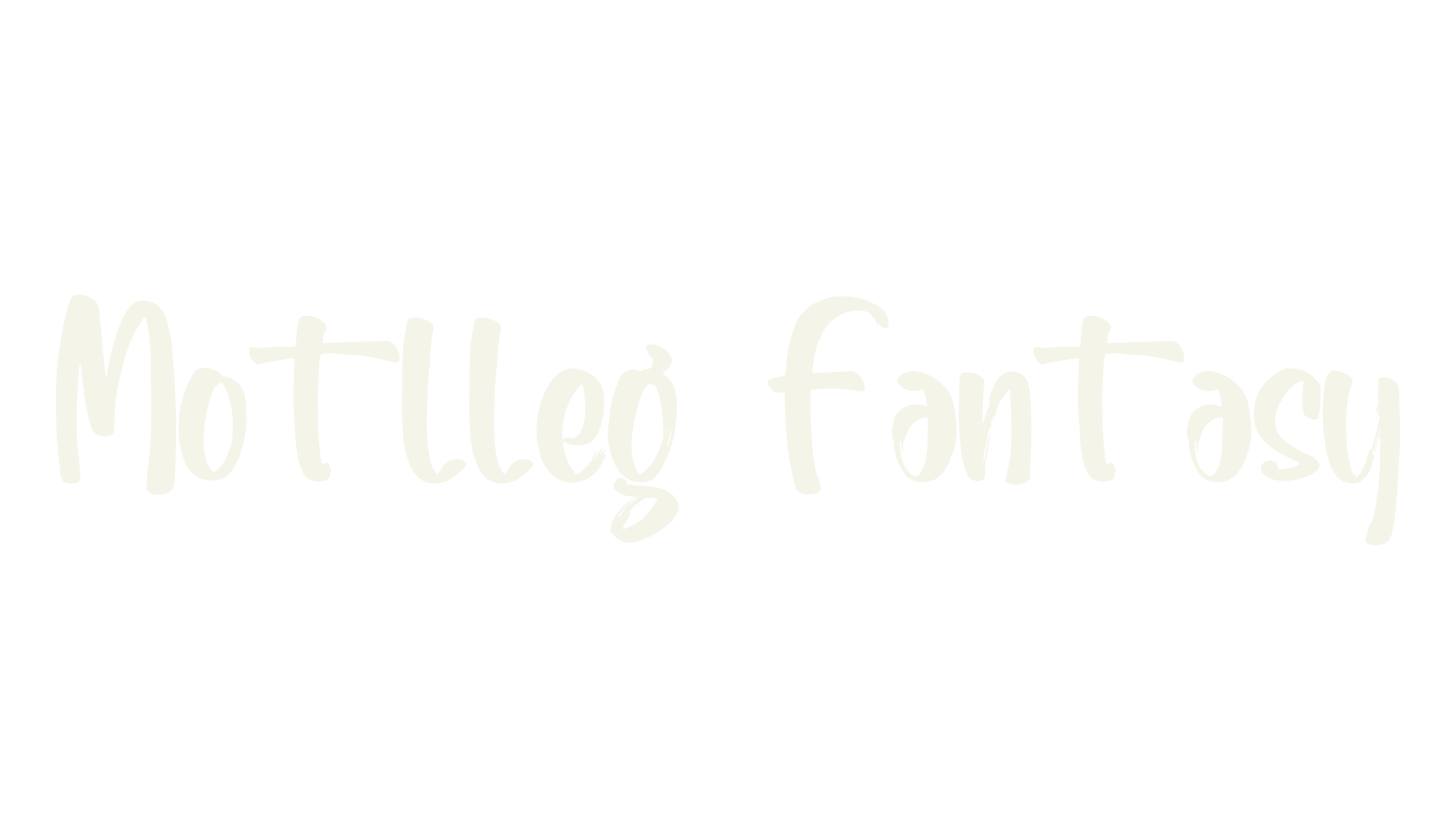 Motlleg Fantasy, script font preview