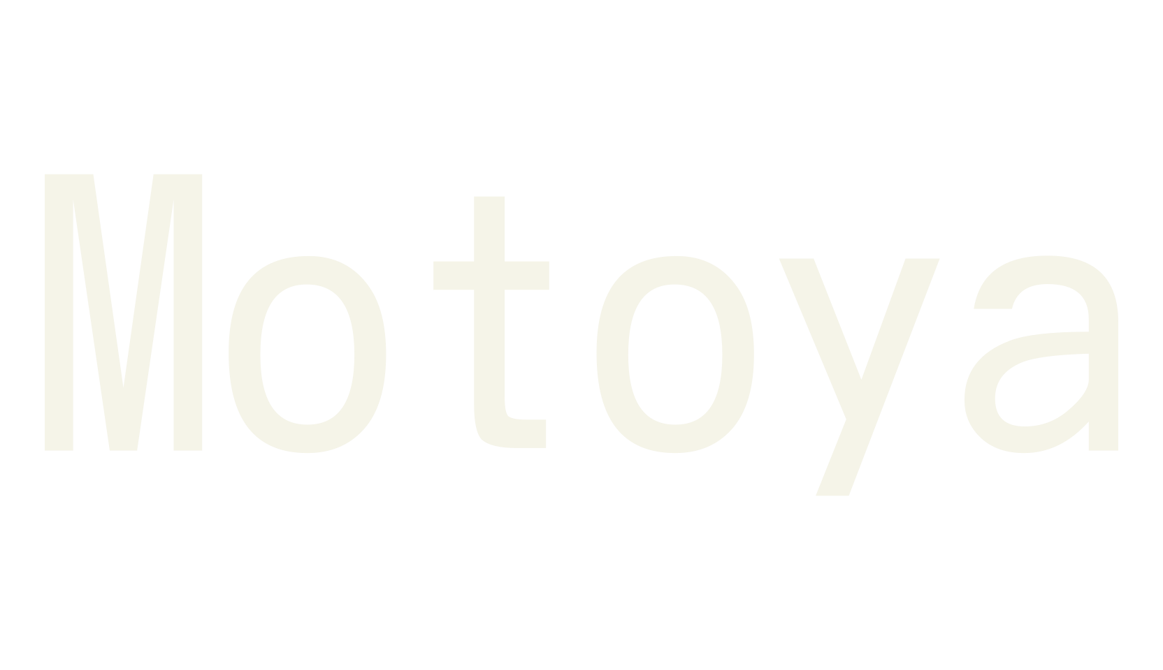 Motoya, japanese font preview