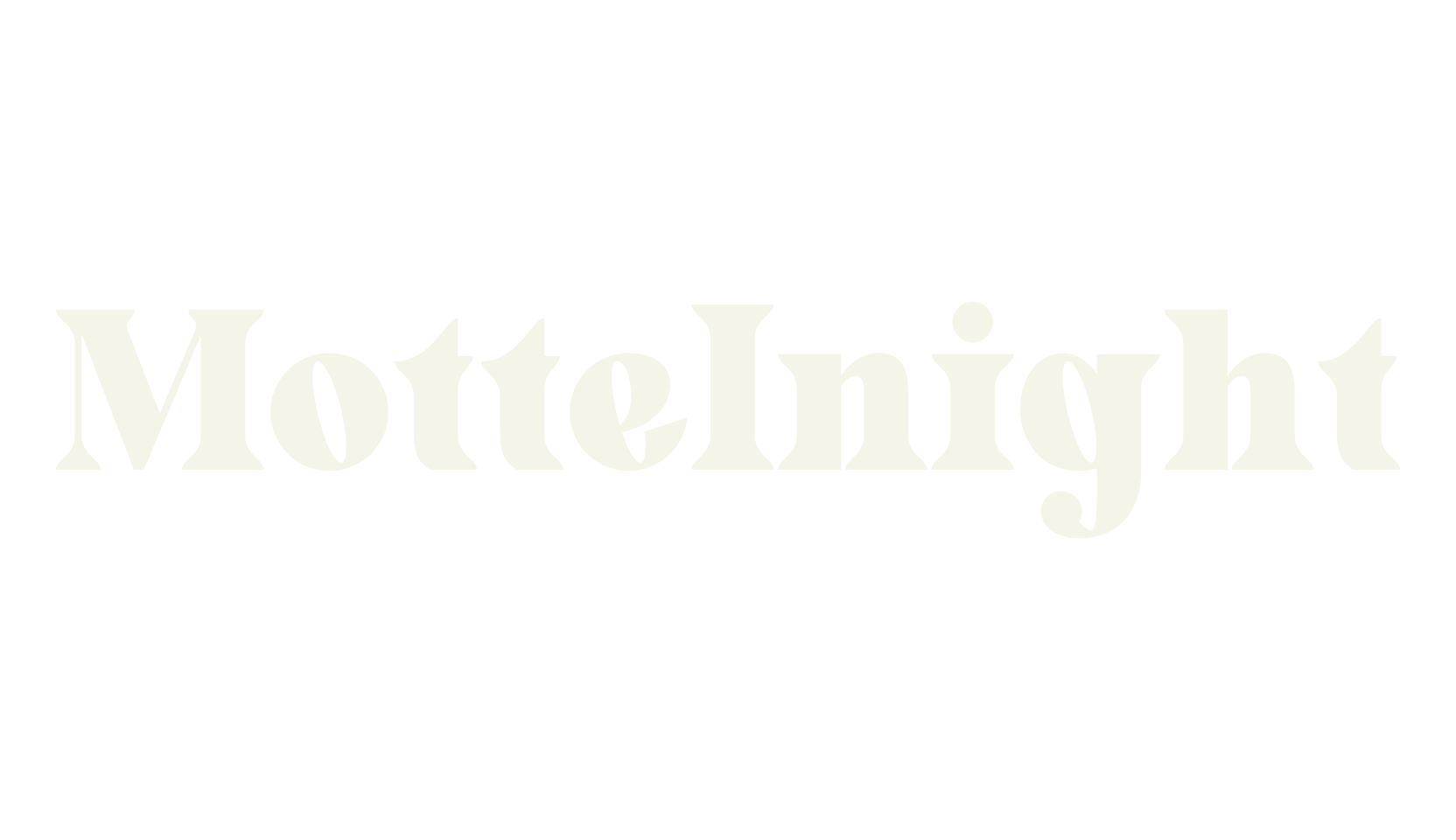 Mottelnight, retro font preview
