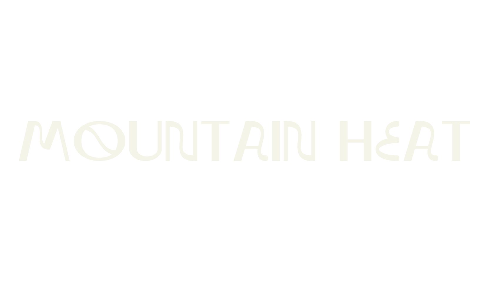 Mountain Heat, poster font preview