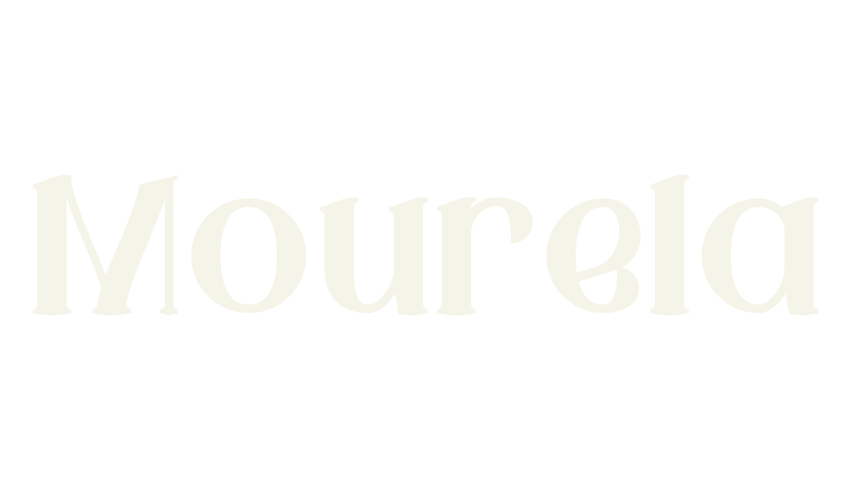 Mourela, cafe font preview