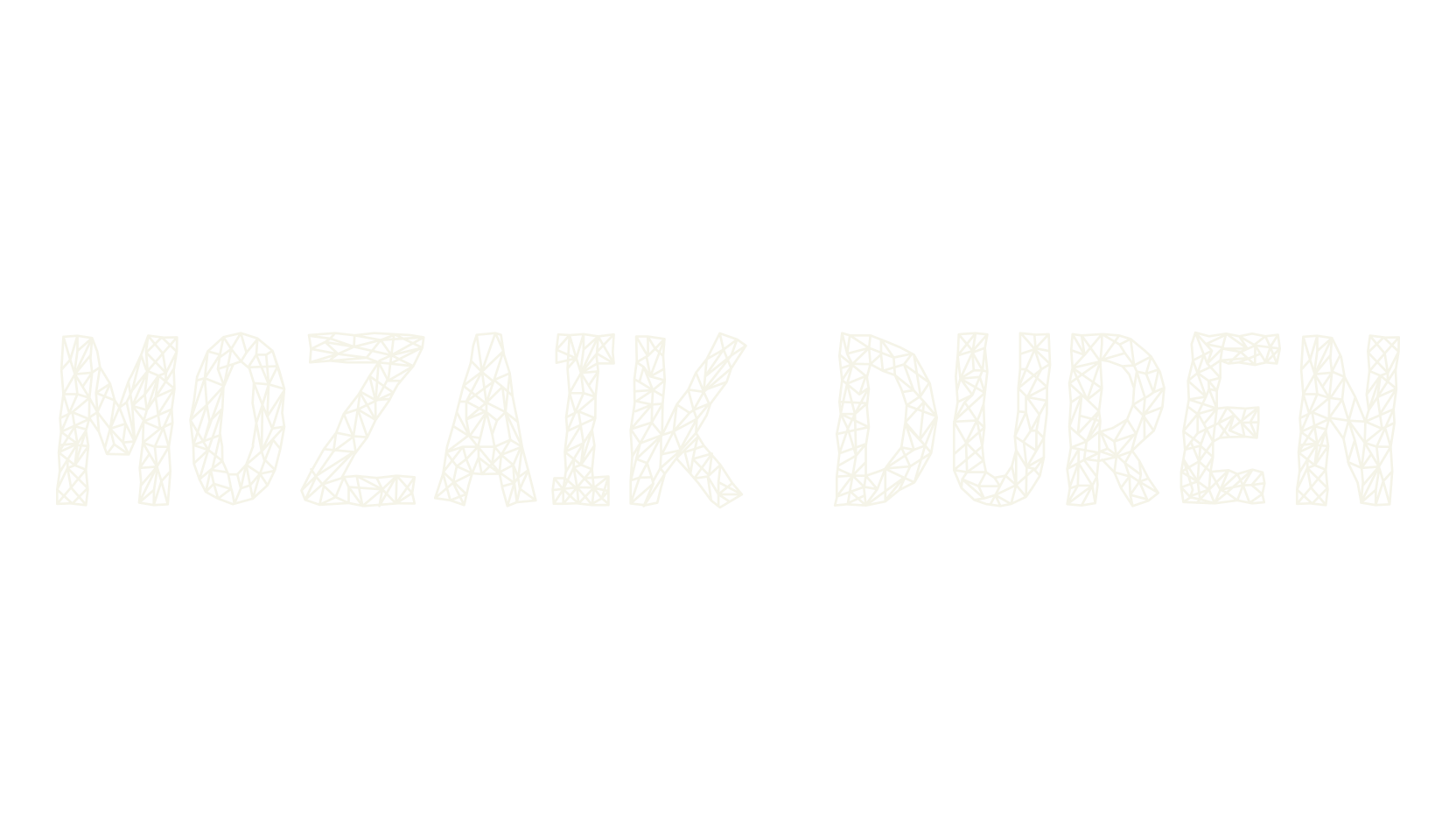 Mozaik Duren, art deco font preview