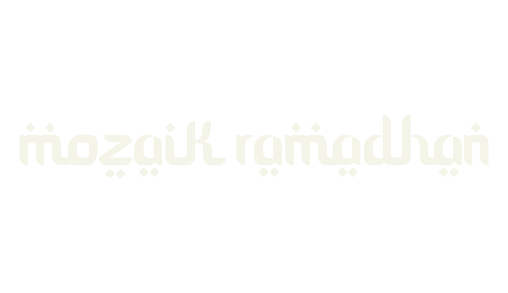 mozaik ramadhan, arabic font preview