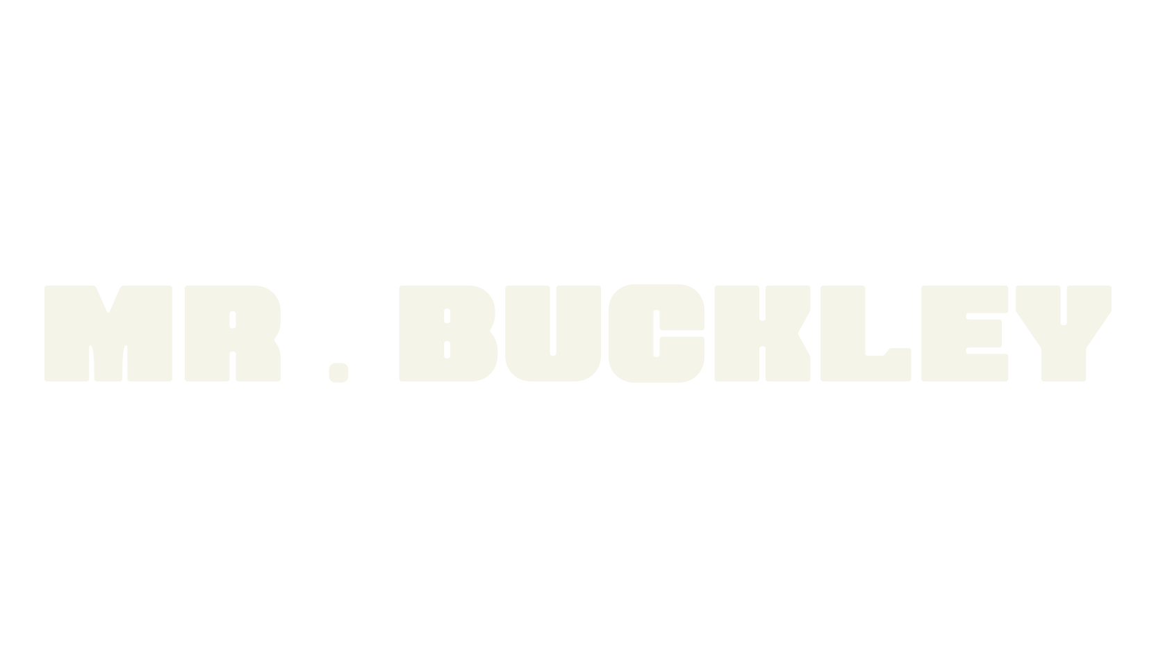 Mr . Buckley, bold font preview