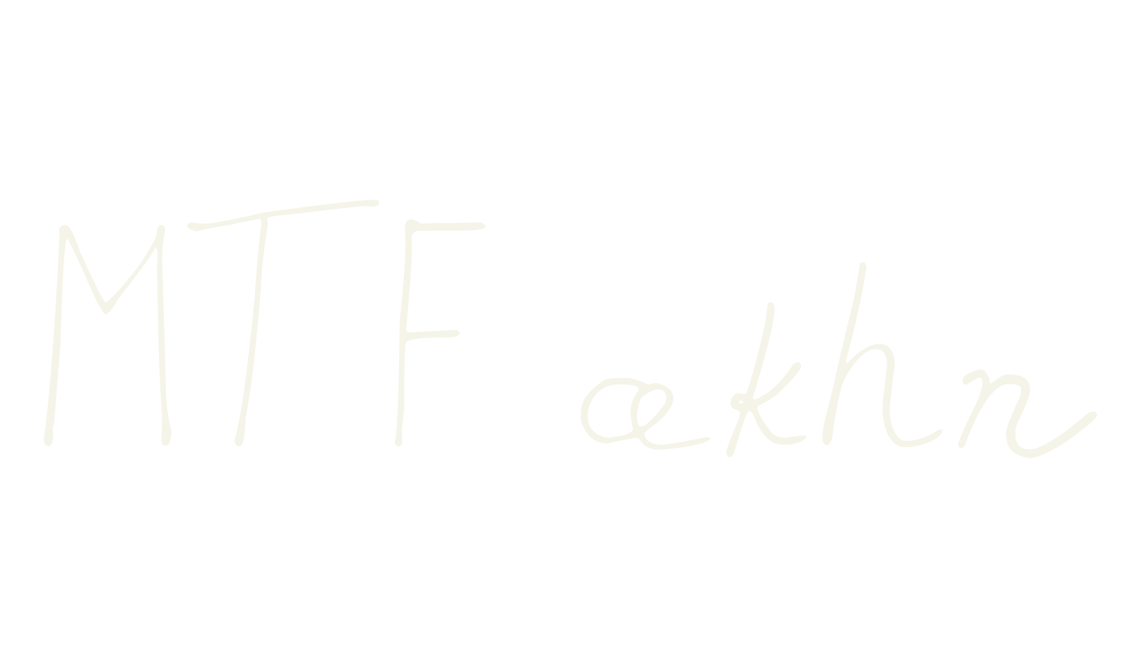 MTF akhn, hand drawn font preview