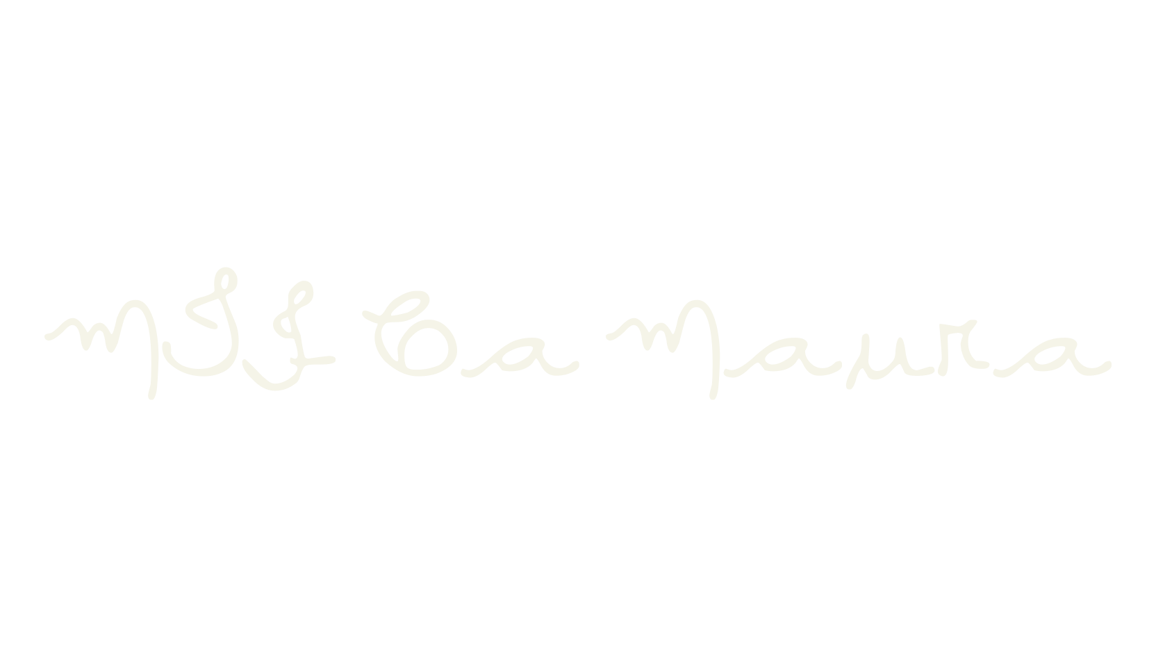 MTF Ca Maura, hand drawn font preview