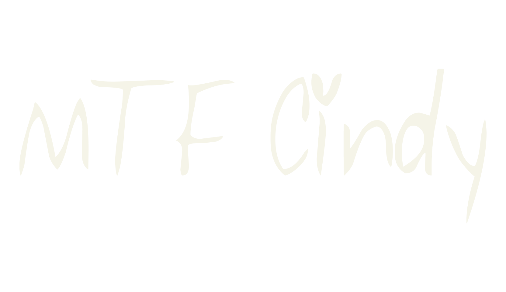 MTF Cindy, flower font preview