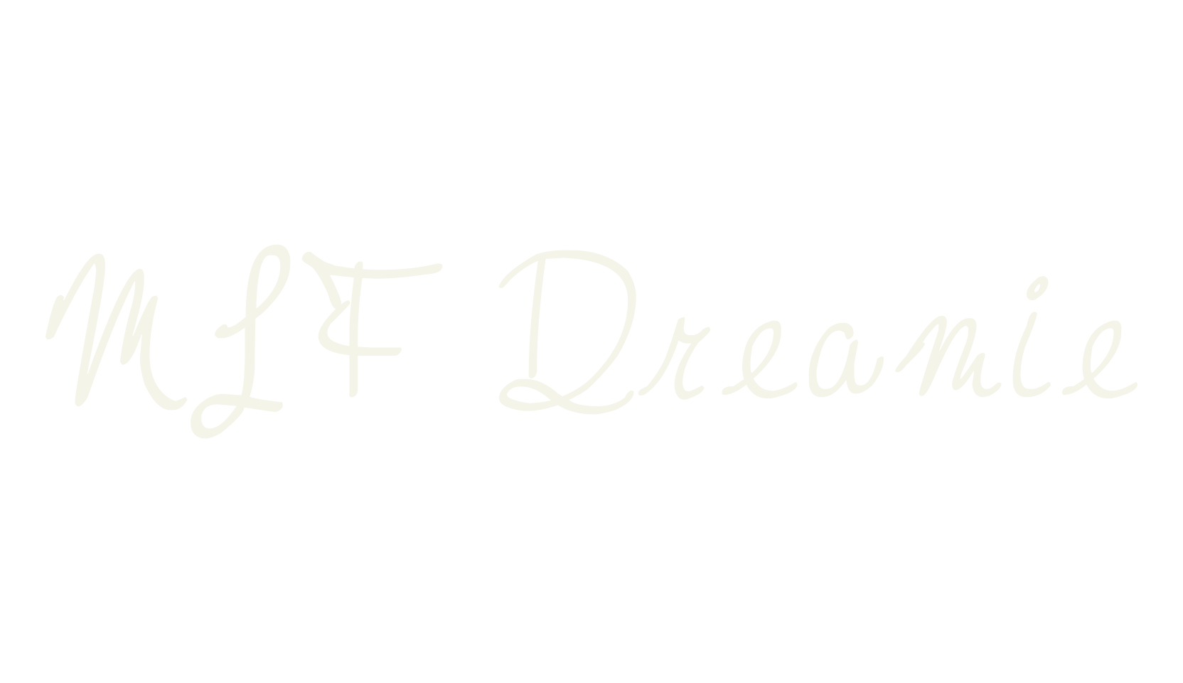 MTF Dreamie, illustrated font preview