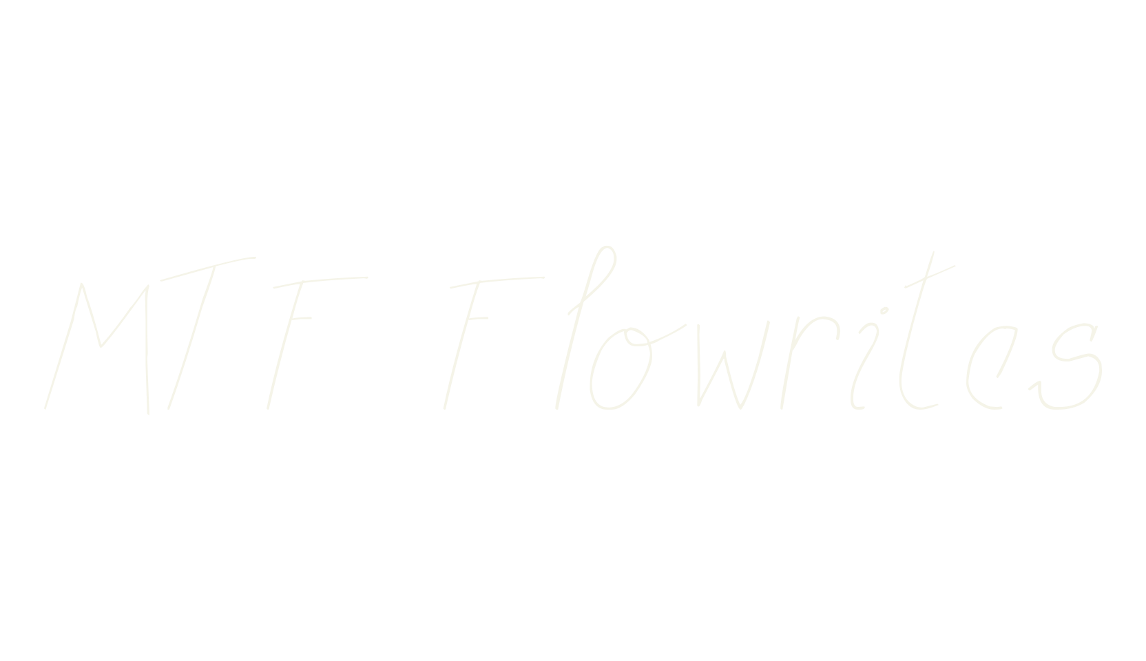 MTF Flowrites, handwriting font preview