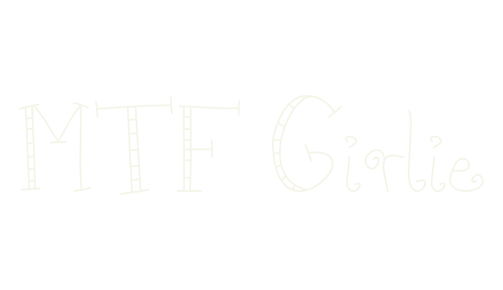 MTF Girlie, illustrated font preview