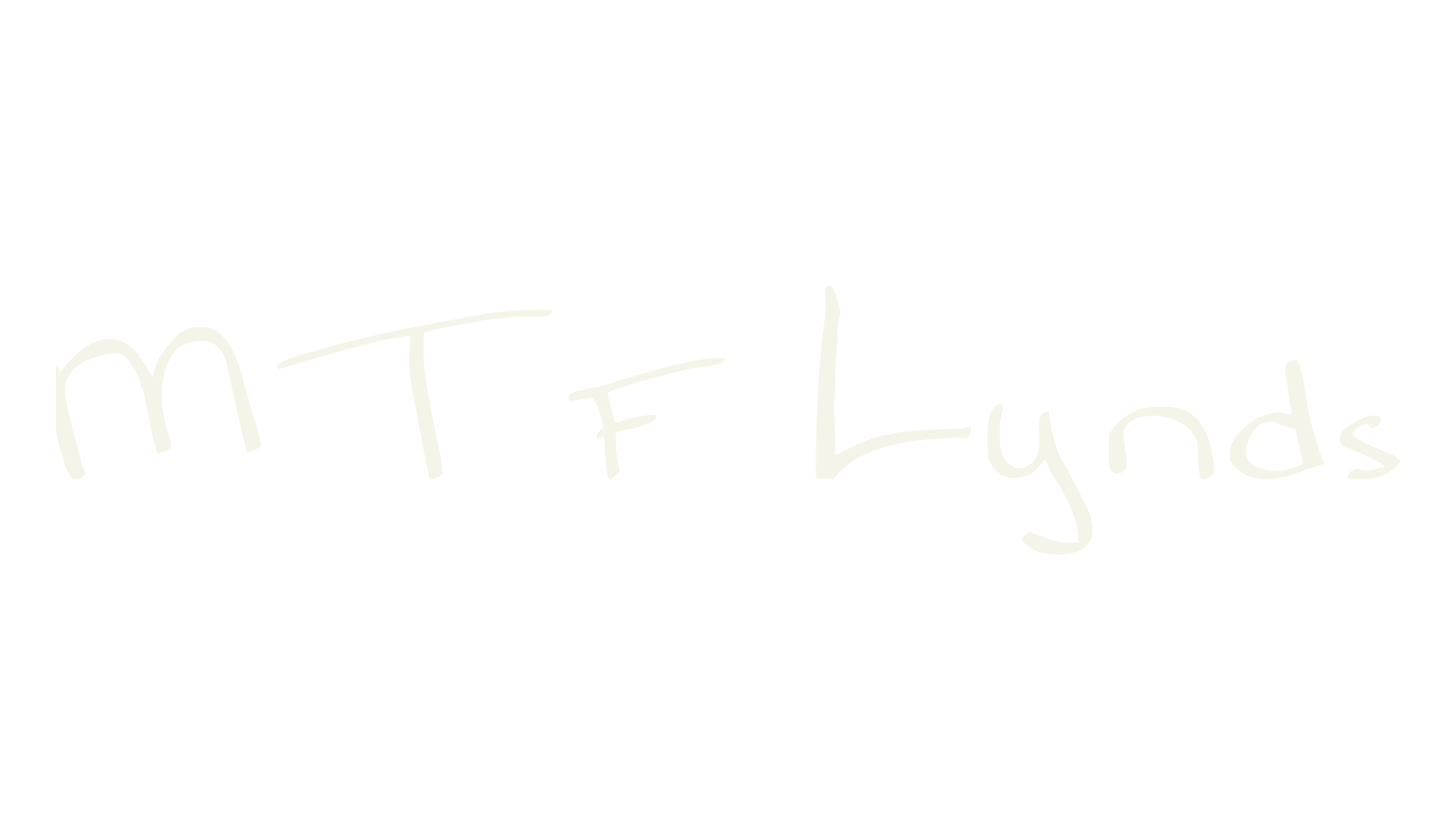 MTF Lynds, hand drawn font preview