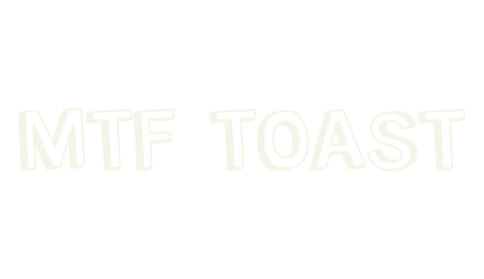 MTF Toast, 3d font preview