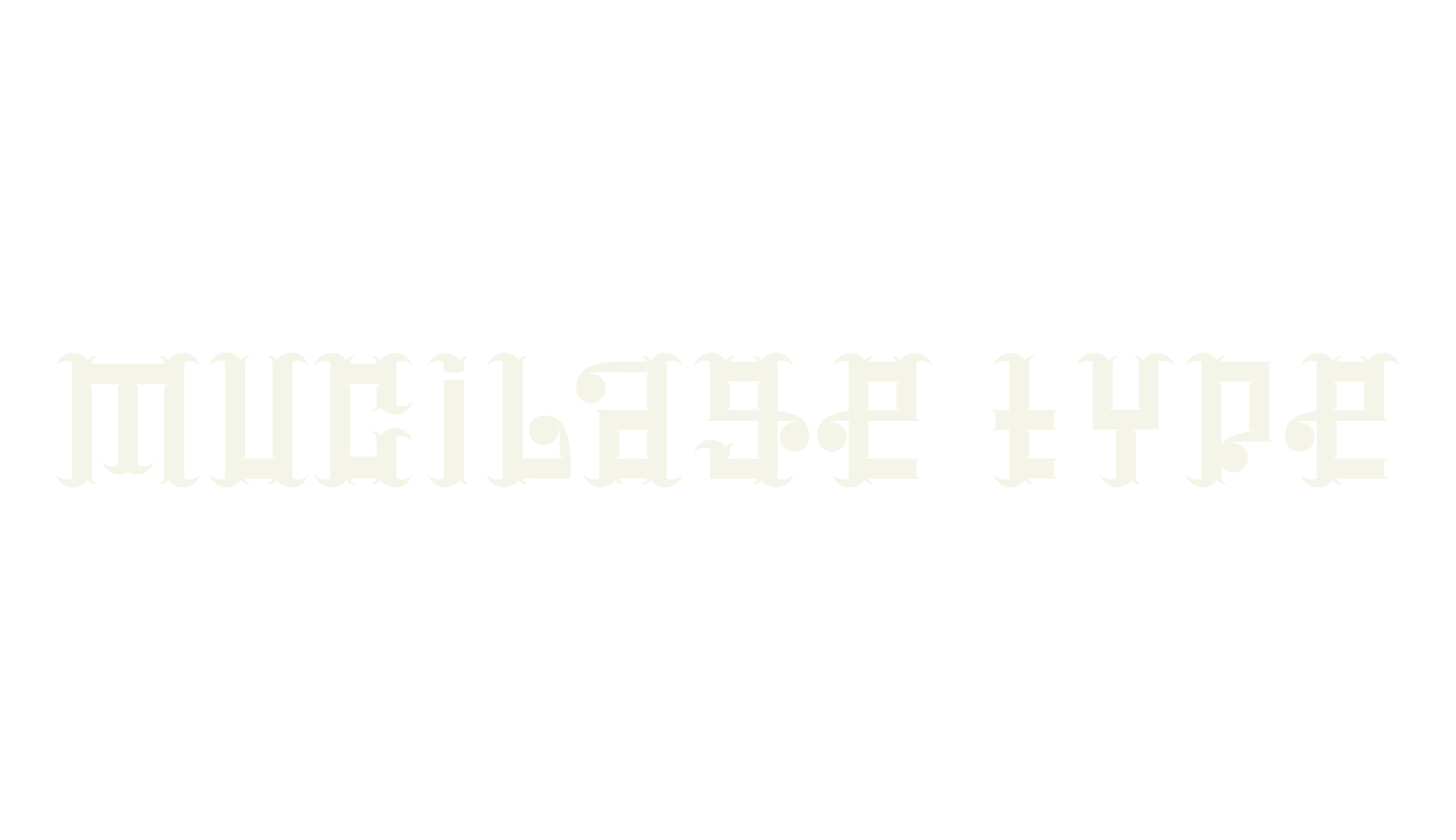 mucilage type, victorian font preview