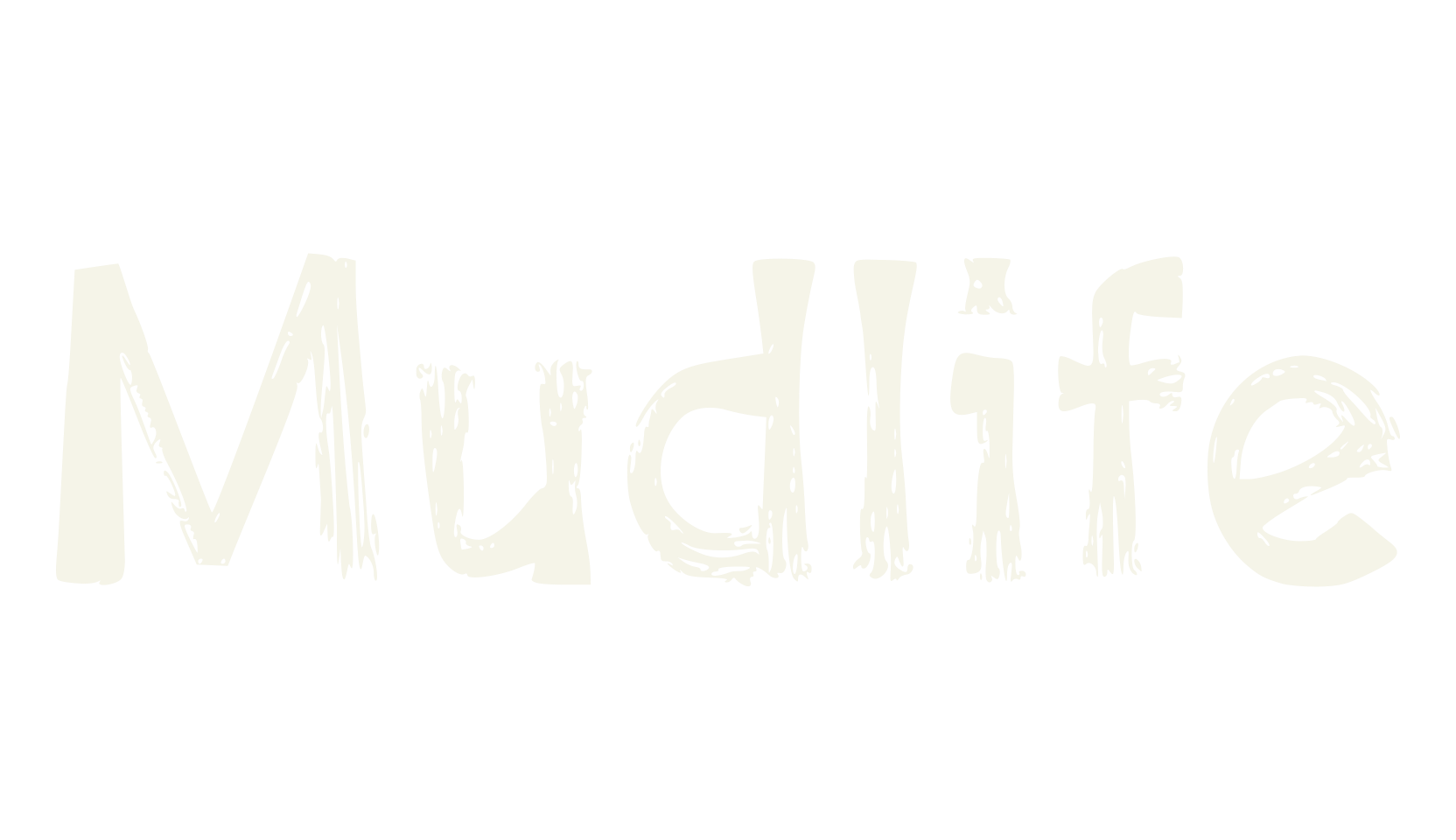 Mudlife, brush font preview