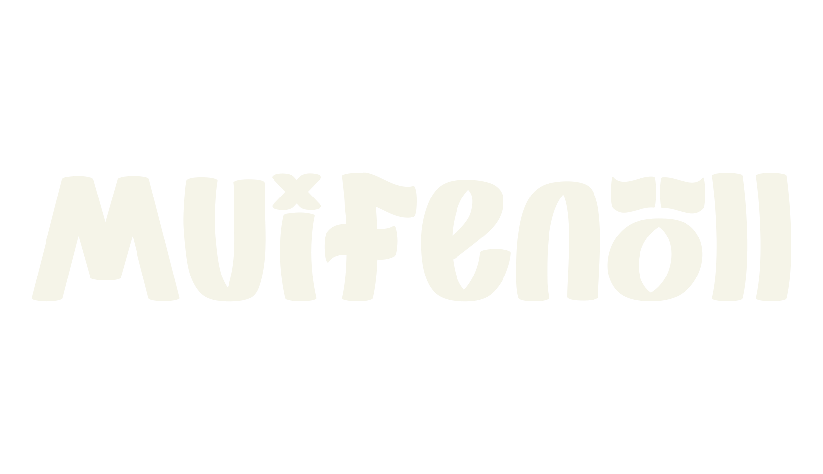 Muifenoll, graffiti font preview