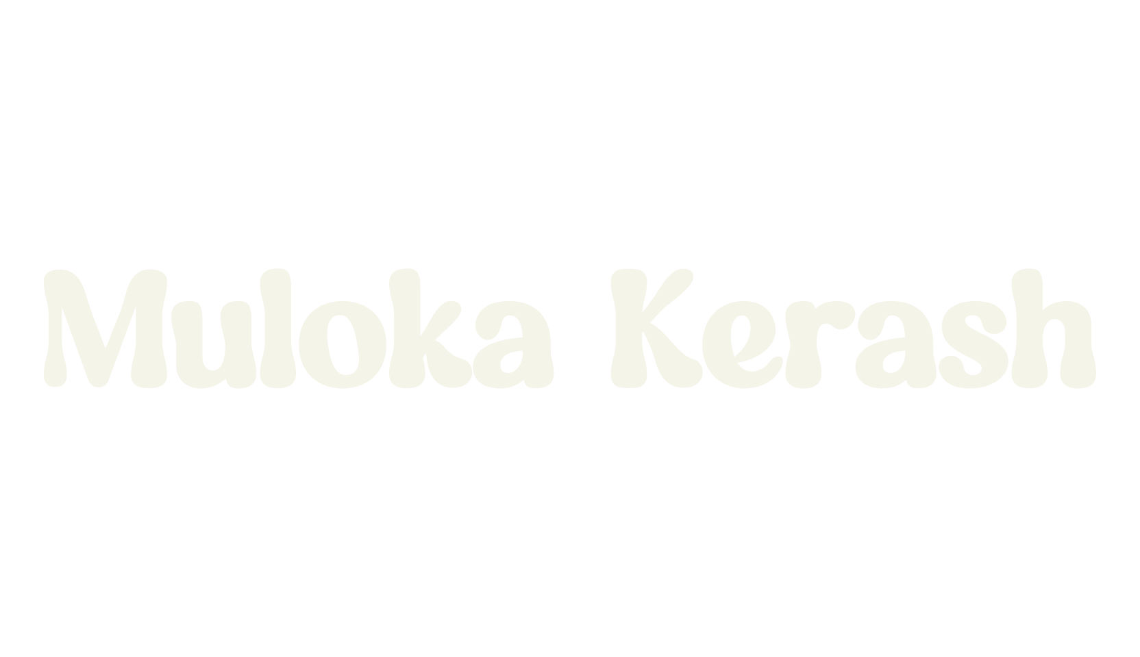 Muloka Kerash, serif font preview