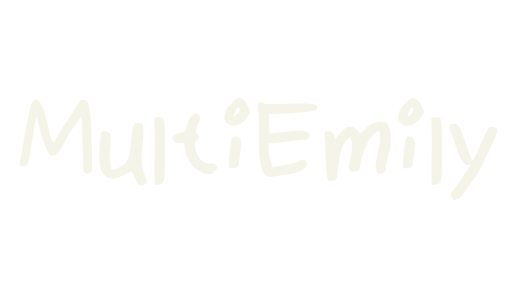 MultiEmily, handwriting font preview