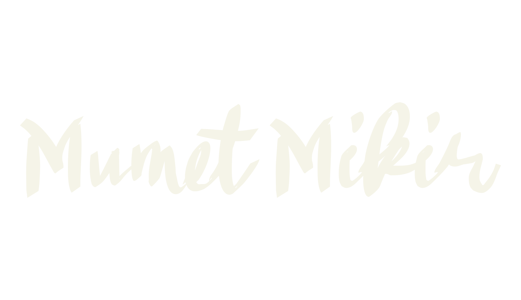 Mumet Mikir, abstract font preview