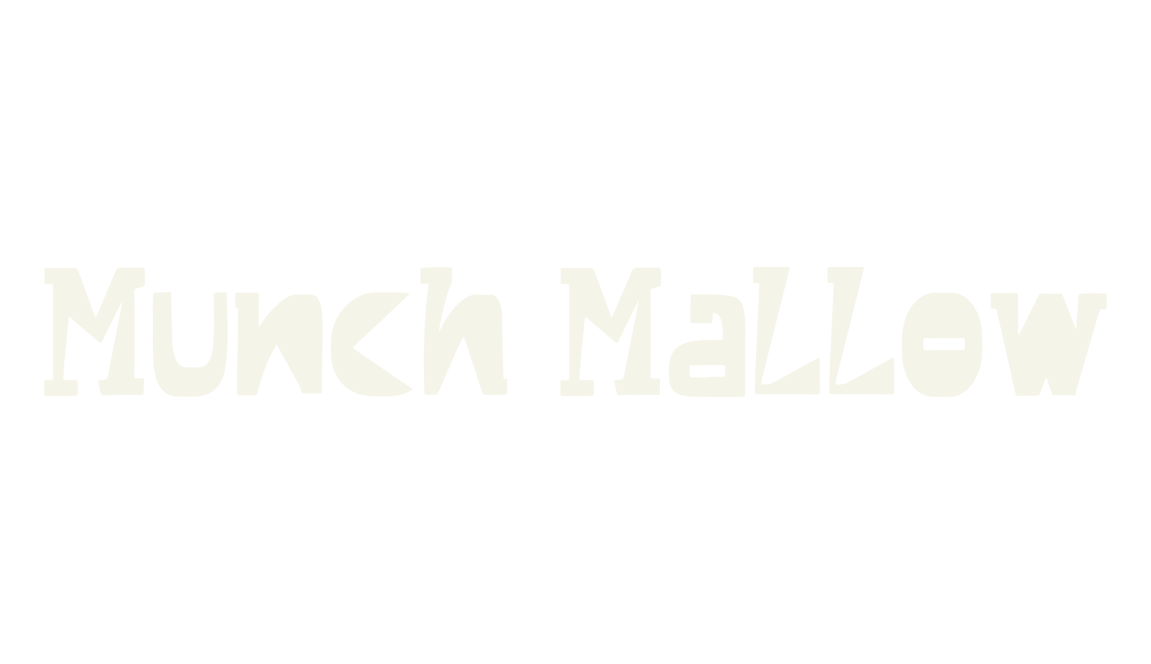 Munch Mallow, hand drawn font preview