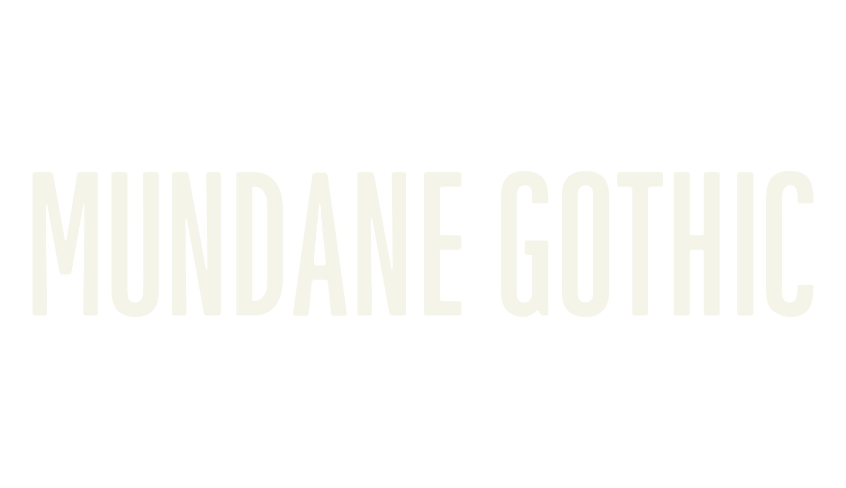 Mundane Gothic, gothic font preview