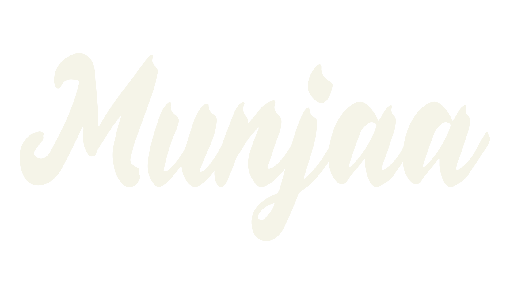 Munjaa, fancy font preview