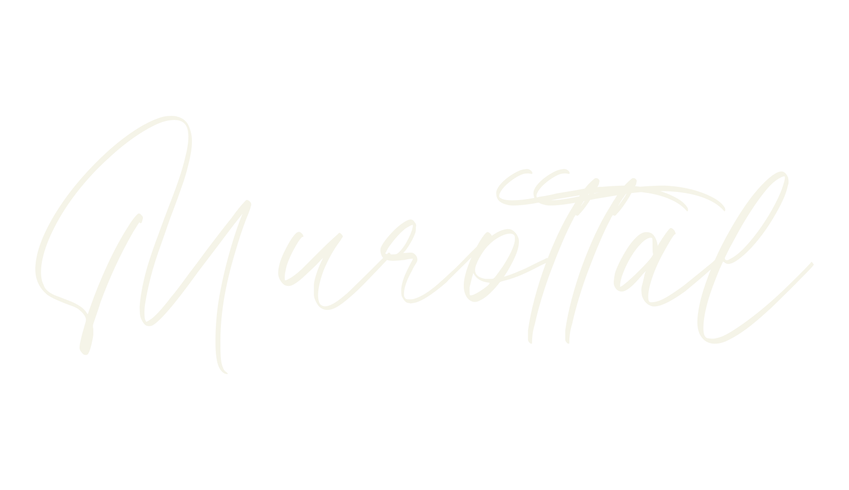 Murottal, lettering font preview