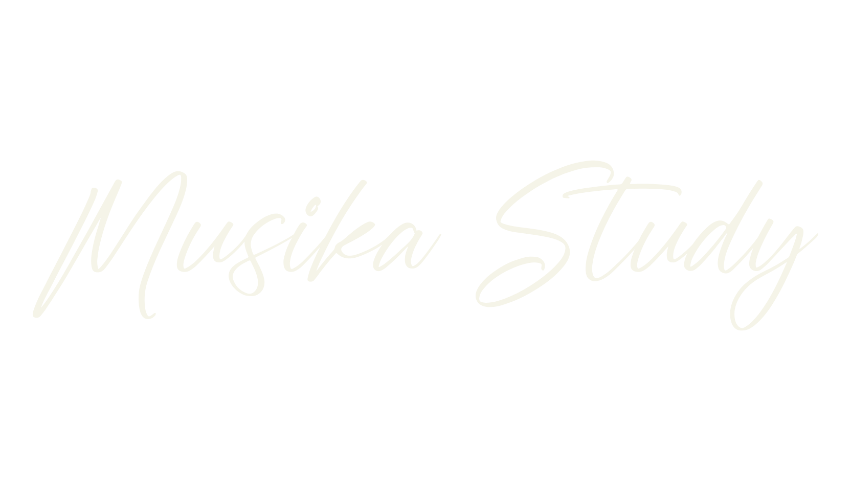 Musika Study, script font preview