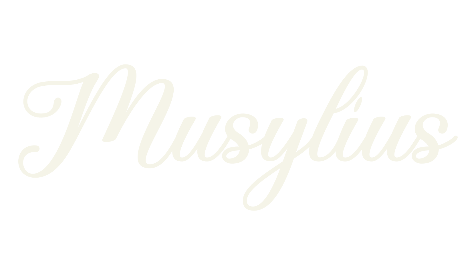 Musylius, calligraphy font preview