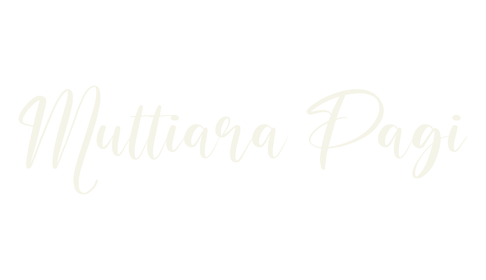 Muttiara Pagi, script font preview